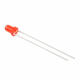 1 pcs : SSL-LX3054ID - LED RED DIFFUSED T-1 T/H