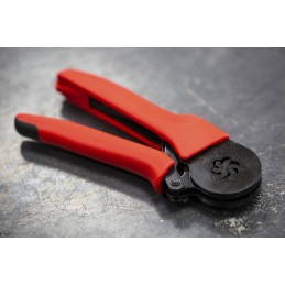 1 pcs - RS PRO Hand Ratcheting Crimp Tool for Wire End Sleeves, 0,14 - 10mm² Wire