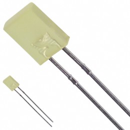 1 pcs : SSL-LX2573YD - LED YELLOW DIFF RECT 2MMX5MM T/H