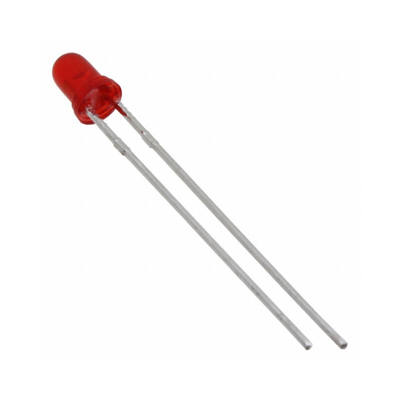 1 pcs : WP132XID - LED RED DIFFUSED T-1 T/H