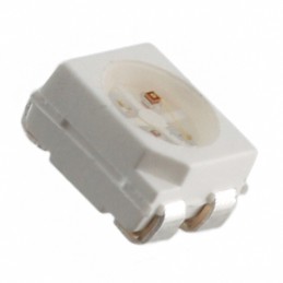 1 pcs : HSMF-A211-A00J1 - LED GREEN/RED CLEAR 4PLCC SMD