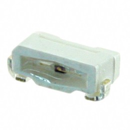 1 pcs : SMS1105YC - LED YELLOW CLEAR 2PLCC SMD R/A