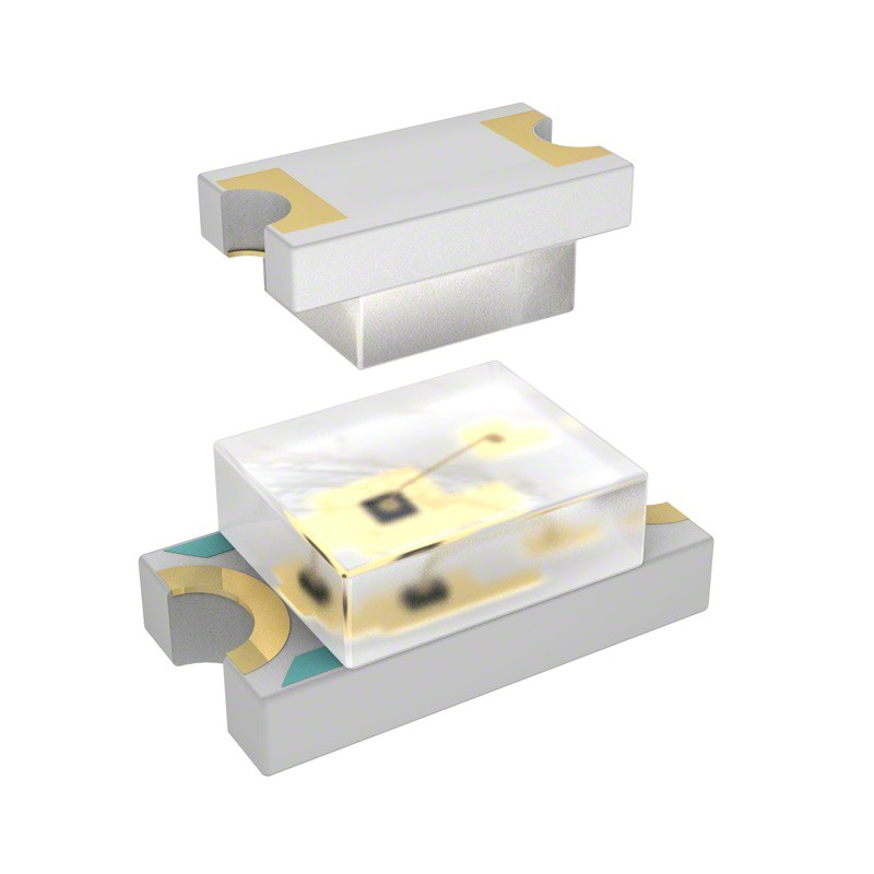 1 pcs : QTLP650D2TR - LED RED DIFFUSED 1206 SMD