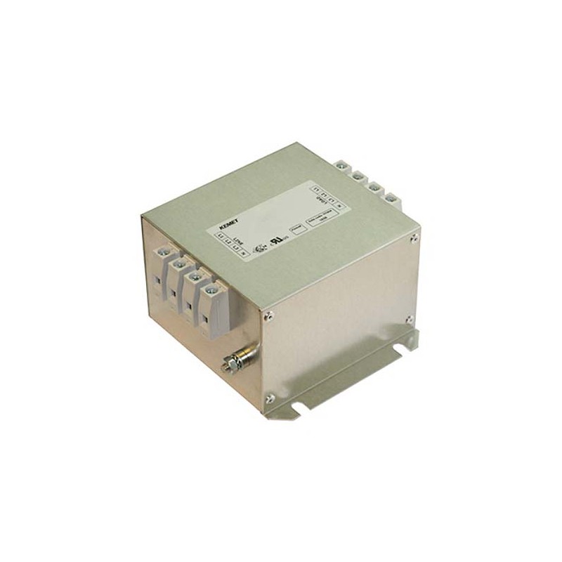 1 pcs - KEMET, FLLD4 200A 530/305 V ac 50 - 60Hz, Chassis Mount EMC Filter, Terminal Block 3 Phase