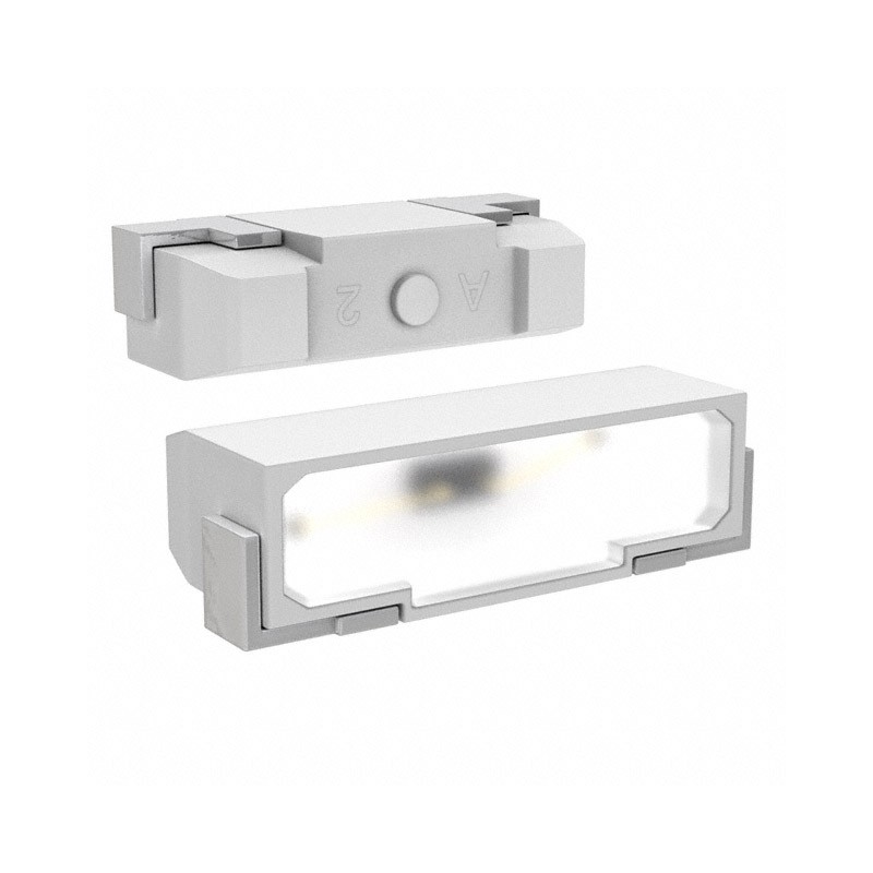 1 pcs : SMS1105RC - LED RED CLEAR 2PLCC SMD R/A