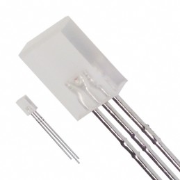 1 pcs : SSL-LX2577IGW - LED GRN/RED DIFF RECT 2X5MM T/H