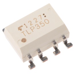 1 pcs - Toshiba, TLP350(TP5,F) DC Input IGBT Gate Drive, MOSFET Output Dual Optocoupler, Surface Mount, 8-Pin PDIP