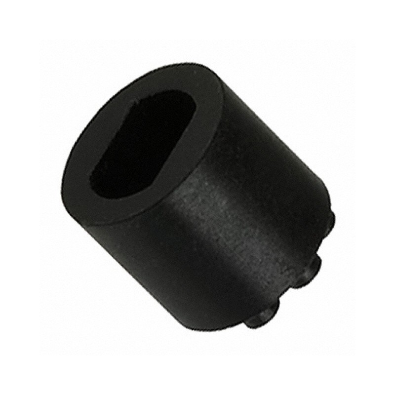 1 pcs : LTM-200 - LED MOUNT .200' BLACK