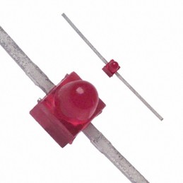 1 pcs : HLMP-6300 - LED RED DIFFUSED AXIAL T/H AXIAL