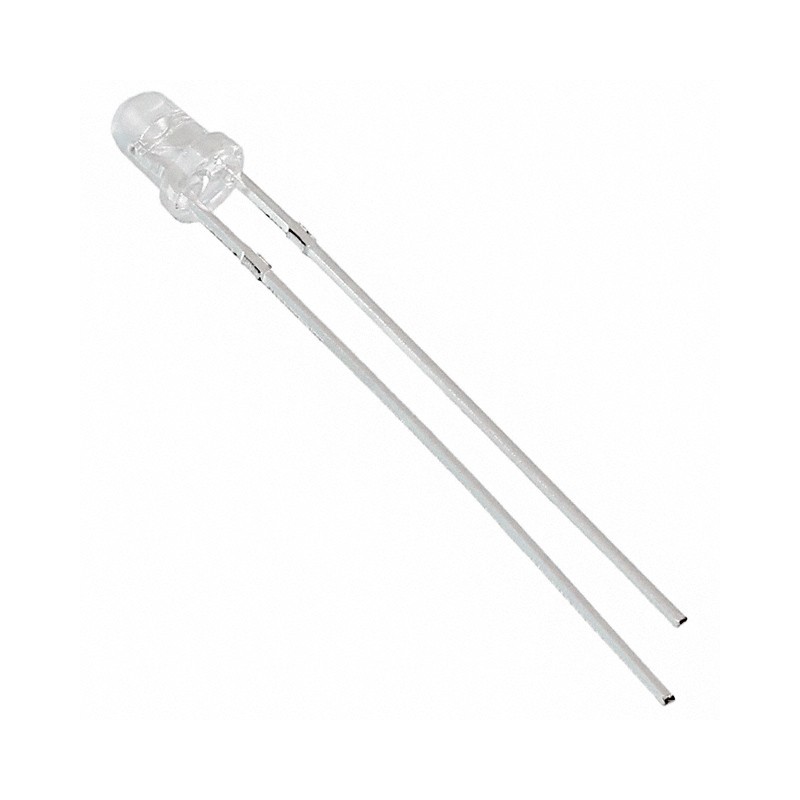 1 pcs : VAOL-3LSBY4 - LED BLUE CLEAR T/H