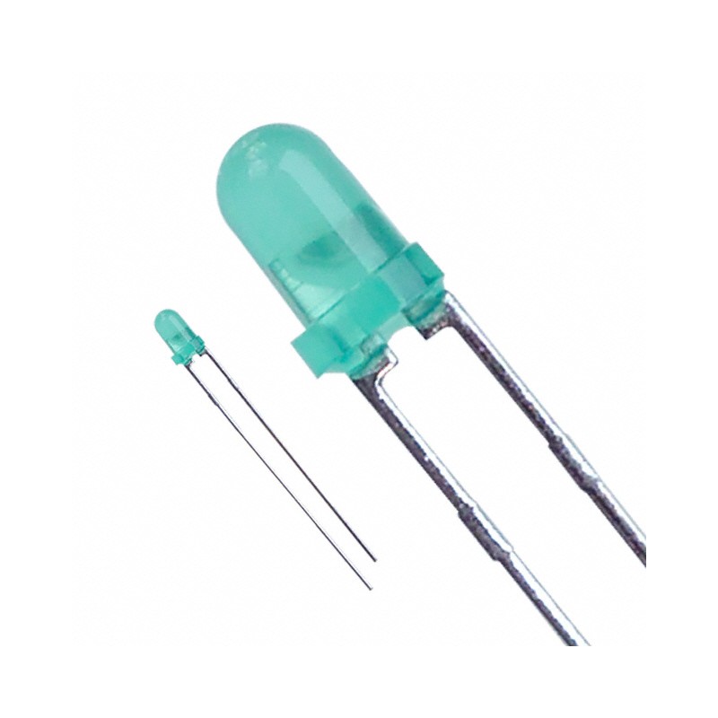 1 pcs : LTL-4231 - LED GREEN DIFFUSED T-1 T/H