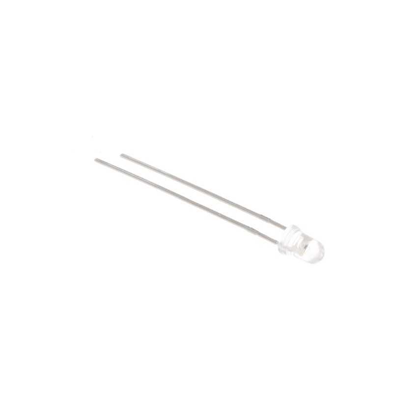 1 pcs : HLMP-Y701-G0000 - LED AMBER CLEAR T-1 T/H