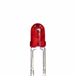 1 pcs : XLUR11D - LED RED DIFFUSED T-1 T/H