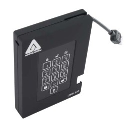 1 pcs - Apricorn Aegis Bio 3 1 TB External Portable Hard Drive