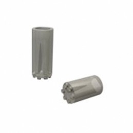 1 pcs : 7364 - SPACER LED MTG T1 .350'L NAT NYL