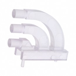 1 pcs : LPF-C013301S - LIGHT PIPE 3MM 3POS RA ROUND