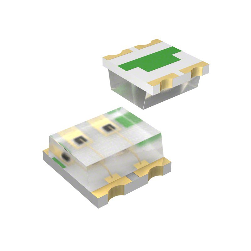 1 pcs : APTB1612SURKCGKC-F01 - LED GREEN/RED CLEAR CHIP SMD