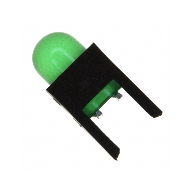 1 pcs : SSF-LXH104GD - LED CBI 5MM GREEN RA PC MNT