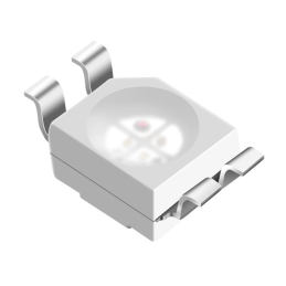 1 pcs : XZMDKCBDDG45S-9 - LED RGB CLR 4PLCC SMD BOTTOM ENT