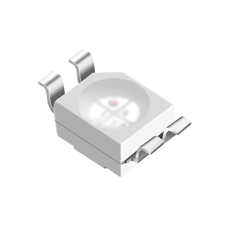 1 pcs : XZMDKCBDDG45S-9 - LED RGB CLR 4PLCC SMD BOTTOM ENT