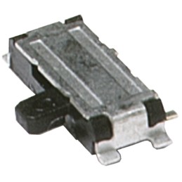 1 pcs - C & K Surface Mount Slide Switch SPDT Latching 300 mA @ 6 V dc Slide