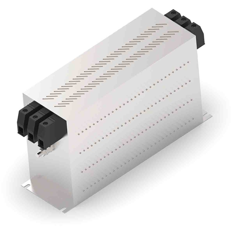 1 pcs - TE Connectivity, KEH-BS 150A 440 V ac 50/60Hz, Chassis Mount EMI Filter, Terminal Block 3 Phase