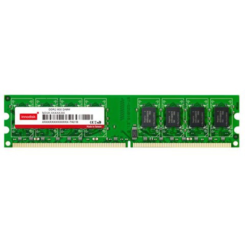 1 pcs - InnoDisk 4 GB DDR2 Desktop RAM, 800MHz, DIMM, 1.8V