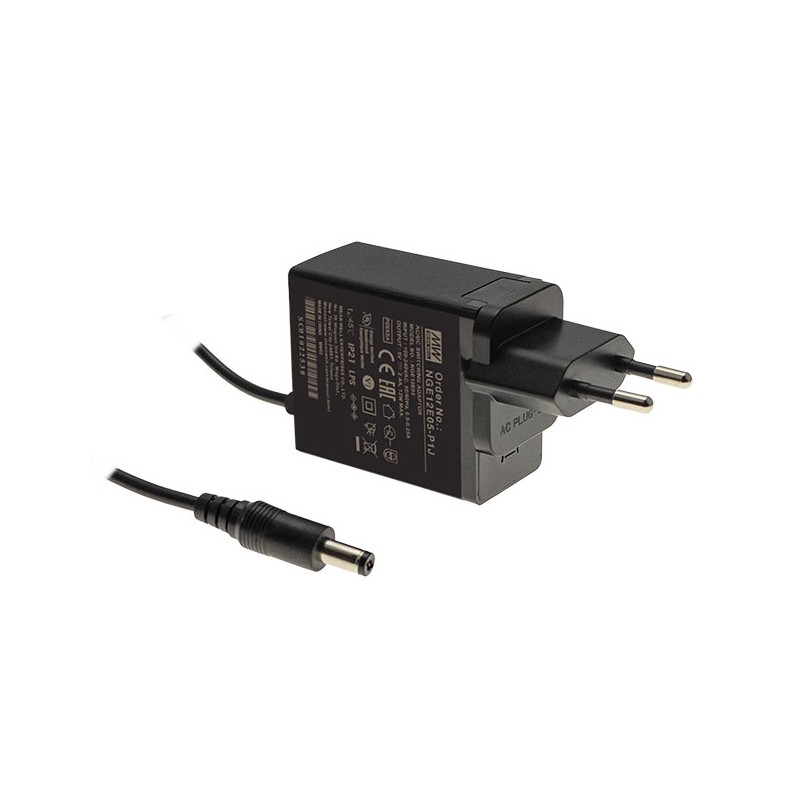 1 pcs : NGE18E15-P1J - +15V1.2A20AWG/150CM