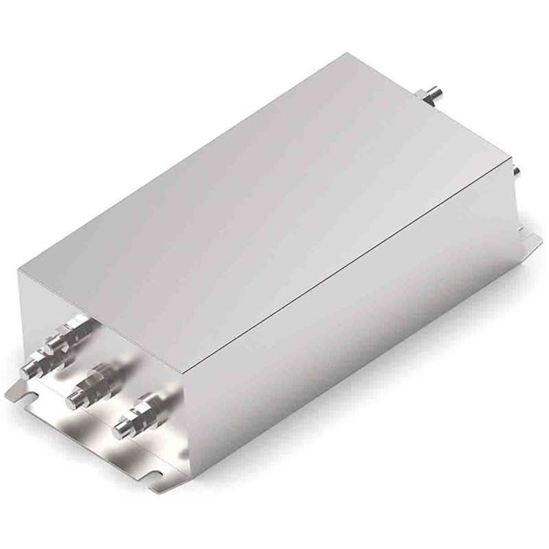 1 pcs - TE Connectivity, KEB 150A 520 V ac 50 - 60Hz, Chassis Mount EMI Filter, Threaded Bolt 3 Phase