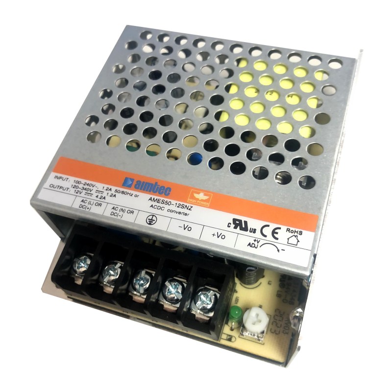 1 pcs : AMES50-24SNZ - AC/DC CONVERTER 24V 53W