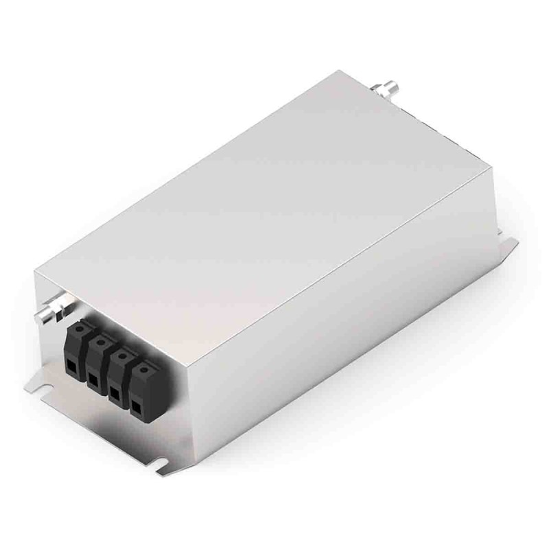 1 pcs - TE Connectivity, KEV 100A 520 V ac 50/60Hz, Chassis Mount EMI Filter, Terminal Block 3 Phase