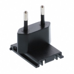 1 pcs : AC PLUG-EU - INPUT PLUG EU FOR GE WALL ADAPT
