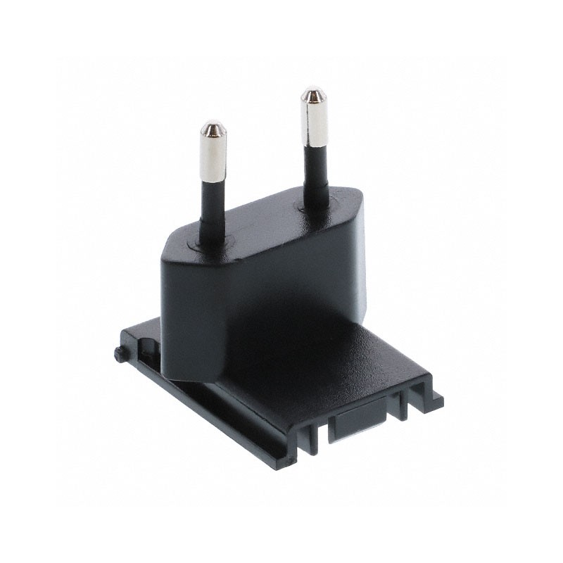 1 pcs : AC PLUG-EU - INPUT PLUG EU FOR GE WALL ADAPT