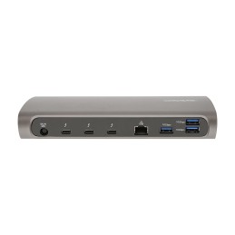 1 pcs - StarTech.com Dual Monitor 4K @ 60Hz Thunderbolt 4 Docking Station with USB - 2 x USB ports, USB A