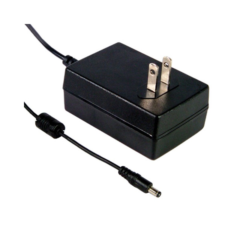 1 pcs : GSM36U18-P1J - AC/DC WALL MOUNT ADAPTER 18V 36W