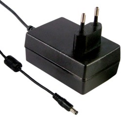 1 pcs : GSM36E15-P1J - AC/DC WALL MOUNT ADAPTER 15V 36W