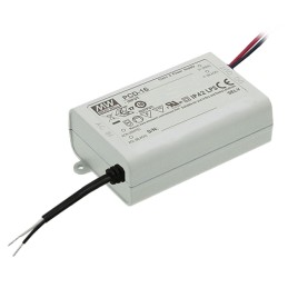 1 pcs : PCD-16-1050B - LED DRVR CC AC/DC 12-16V 1.05A