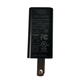 1 pcs : PA-001 - AC/DC WALL MOUNT ADAPTER 5V
