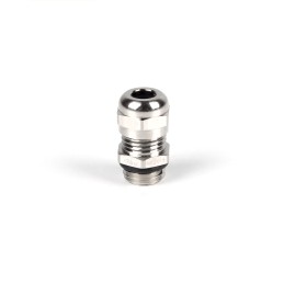 1 Bag of 5 - RS PRO Metallic Nickel Plated Brass Cable Gland, PG7 Thread, 3mm Min, 6.5mm Max, IP68