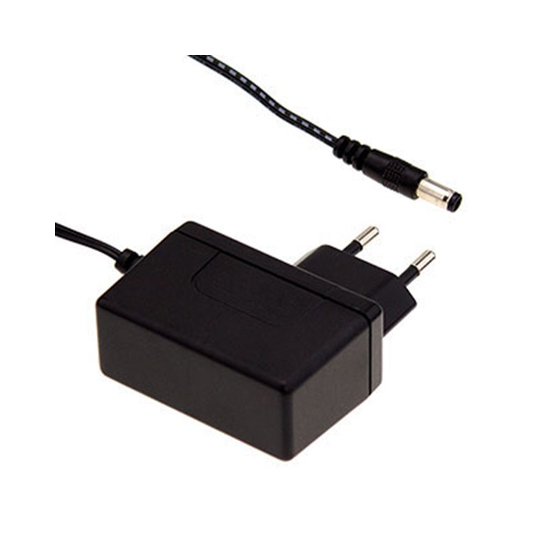 1 pcs : SGA12E24-P1J - AC/DC WALL MOUNT ADAPTER 24V 12W