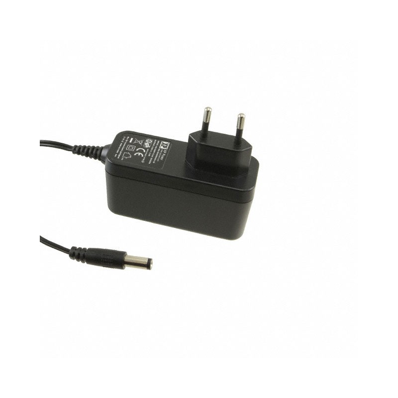 1 pcs : VEL18US120-EU-JA - AC/DC WALL MOUNT ADAPTER 12V 18W