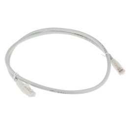 1 pcs - RS PRO Cat6 Male RJ45 to Male RJ45 Ethernet Cable, U/UTP, Grey PVC Sheath, 1m