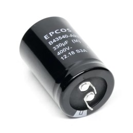 1 pcs - EPCOS 220μF Aluminium Electrolytic Capacitor 450V dc, Snap-In - B43630A5227M000