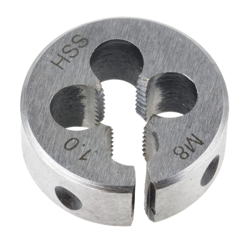 1 pcs - RS PRO Thread Die, M8 x 1mm Pitch, 1in od