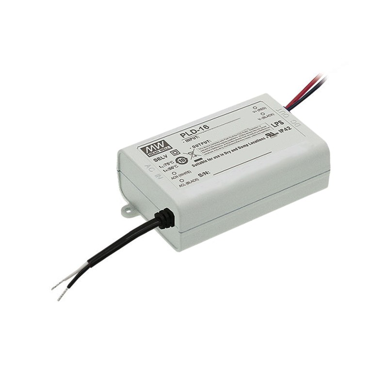1 pcs : PLD-16-350B - LED DRVR CC AC/DC 24-48V 350MA