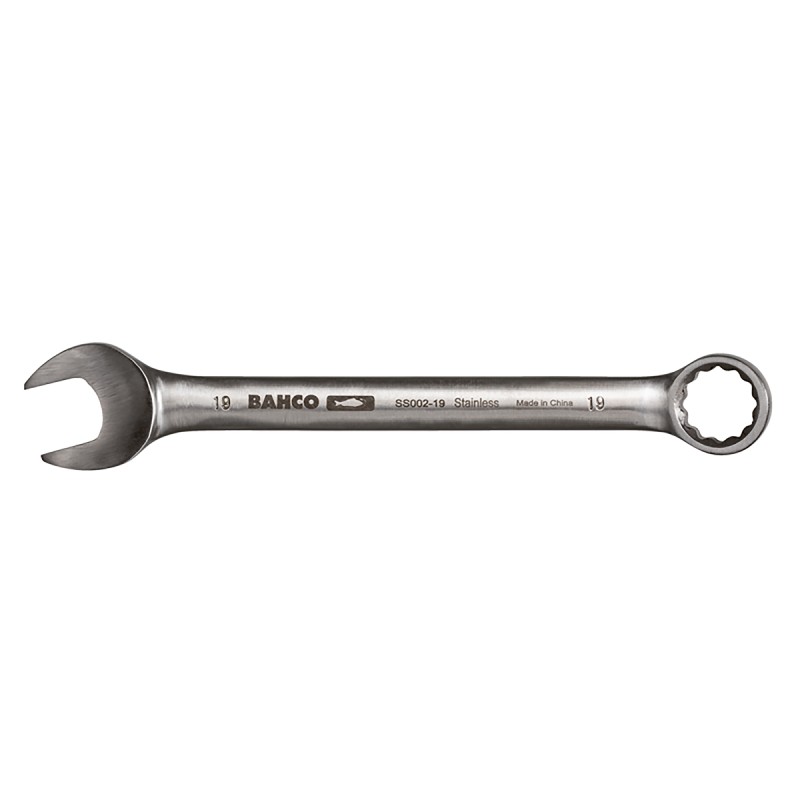 1 pcs - Bahco Combination Spanner, 8mm, Metric, Double Ended, 120 mm Overall