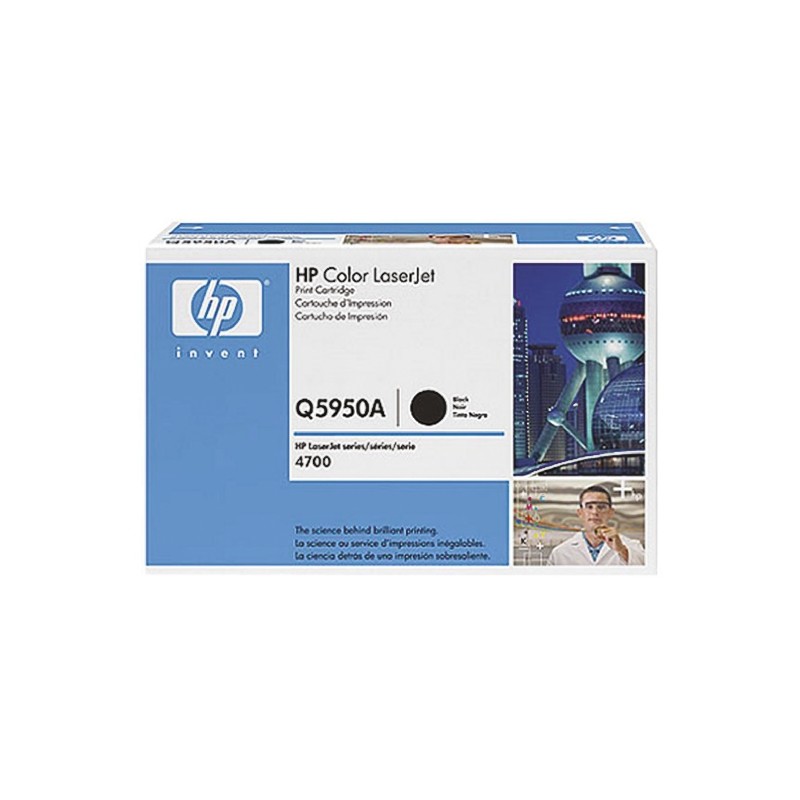 1 pcs - Hewlett Packard Q5950A Black Toner Cartridge HP Compatible
