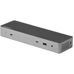 1 pcs - StarTech.com Dual Monitor 7680 x 4320 Thunderbolt 3 Docking Station with DisplayPort, HDMI - 5 x USB ports, USB A, USB C