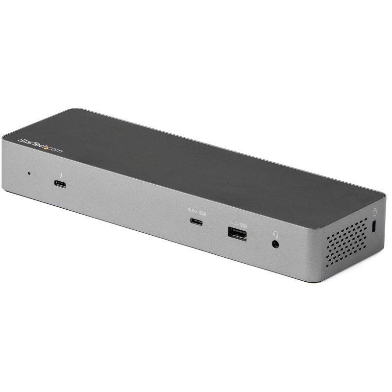 1 pcs - StarTech.com Dual Monitor 7680 x 4320 Thunderbolt 3 Docking Station with DisplayPort, HDMI - 5 x USB ports, USB A, USB C