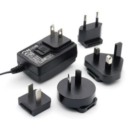 1 pcs : 6A-121WP05-002 - AC/DC WALL MOUNT ADAPTER 5V 10W